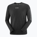 Мъжка блуза с дълъг ръкав за бягане Salomon Sense Aero GFX deep black 3