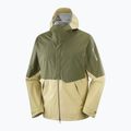 Мъжко софтшел яке Salomon Outherpath Pro 2.5 l gray green/grape leaf 9