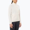 Дамски суитшърт за трекинг Salomon Essential Lightwarm Full Zip whisper white