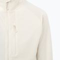 Дамски суитшърт за трекинг Salomon Essential Lightwarm Full Zip whisper white 3
