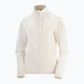 Дамски суитшърт за трекинг Salomon Essential Lightwarm Full Zip whisper white 5