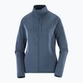 Дамски поларен суитшърт Salomon Lightwarm Full Zip blue nights 5
