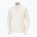 Дамски суитшърт за трекинг Salomon Essential Lightwarm Half Zip whisper white 5
