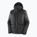 Мъжко скиорско яке Salomon Spark deep black 8