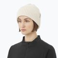 Зимна шапка Salomon Snowbird whisper white 2