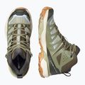 Дамски обувки за трекинг Salomon X Ultra 360 Edge Mid GTX tea/deep lichen green 4