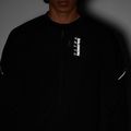 Мъжки суитшърт за бягане Salomon Ultra Fleece Deep Black 7