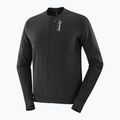 Мъжки суитшърт за бягане Salomon Ultra Fleece Deep Black 8