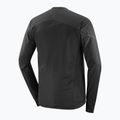 Мъжки суитшърт за бягане Salomon Ultra Fleece Deep Black 9