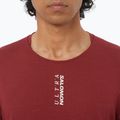 Мъжка тениска за бягане  Salomon Ultra Tee syrah 3