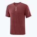 Мъжка тениска за бягане  Salomon Ultra Tee syrah 5