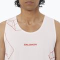 Мъжка тениска за бягане Salomon S/Lab Speed Tee lilac ash/fiery red 3
