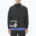 Мъжко ветроустойчиво яке Salomon Outwind Full Zip дълбоко черно