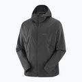 Мъжко ветроустойчиво яке Salomon Outwind Full Zip дълбоко черно 7