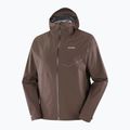 Мъжко яке за бягане Salomon Bonatti Waterproof coffee bean  7