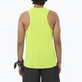 Мъжка тениска за бягане Salomon Sense Aero Singlet GFX acid lime 2