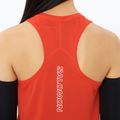 Дамска тениска за бягане Salomon Sense Aero Short Tank fiery red 3