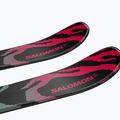 Детски ски за спускане със ски автомати Salomon QST Jr Black XS + C5 GW black/neon punch 6