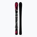 Детски ски за спускане със ски автомати Salomon QST Jr Black S + C5 GW black/neon punch 3