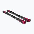 Детски ски за спускане със ски автомати Salomon QST Jr Black S + C5 GW black/neon punch 4