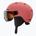 Детска скиорска каска Salomon Orka Visor Jr S2 sun kissed coral 4