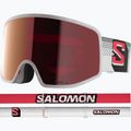 Скиорскa маска Salomon Sentry Pro Sigma S3 translucent frozen/sigma fire red 2