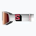 Скиорскa маска Salomon Sentry Pro Sigma S3 translucent frozen/sigma fire red 4