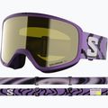 Детска скиорска маска Salomon Lumi Acces Jr S1 pansy/flash yellow 2