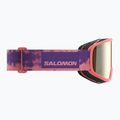 Детска скиорска маска Salomon Lumi Acces Jr S2 sun kissed coral/flash gold 5