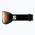 Детска скиорска маска Salomon Rio S2 black/flash tonic orange 4