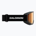 Детска скиорска маска Salomon Rio S2 black/flash tonic orange 5