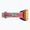 Детска скиорска маска Salomon Rio S2 cherry tomato/flash tonic orange 4