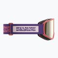 Детска скиорска маска Salomon Rio S2 smoke blue/flash gold 5