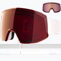 Скиорскa маска Salomon Skarn Prime Sigma S3+S1 white/sigma fire red/sigma light blue 2