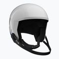 Детска скиорска каска Salomon Equipe Fis + Chinguard Jr white/race blue
