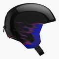 Детска скиорска каска Salomon Equipe Fis Jr black/flames 3