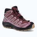 Детски туристически обувки Salomon XA Pro Mid Waterproof nocturne/dusky orchid
