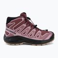 Детски туристически обувки Salomon XA Pro Mid Waterproof nocturne/dusky orchid 2