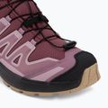 Детски туристически обувки Salomon XA Pro Mid Waterproof nocturne/dusky orchid 7