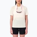 Дамска тениска за бягане Salomon Shakeout Core GFX SS Tee whisper white/pink frosting