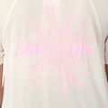 Дамска тениска за бягане Salomon Shakeout Core GFX SS Tee whisper white/pink frosting 4