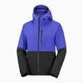 Мъжко скиорско яке Salomon Highland clematis blue/deep black 7