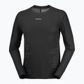 Мъжка блуза за бягане с дълъг ръкав Salomon Sense Aero GFX Tee LS deep black/black beauty 4