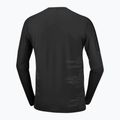 Мъжка блуза за бягане с дълъг ръкав Salomon Sense Aero GFX Tee LS deep black/black beauty 5