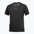 Мъжка тениска за бягане Salomon Sense Aero GFX Tee SS deep black/black beauty 4
