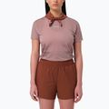 Дамска тениска за бягане Salomon Sense Aero GFX Tee SS antler/chocolate fondant