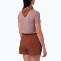 Дамска тениска за бягане Salomon Sense Aero GFX Tee SS antler/chocolate fondant 2