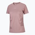 Дамска тениска за бягане Salomon Sense Aero GFX Tee SS antler/chocolate fondant 3