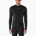 Мъжка блуза за бягане с дълъг ръкав Salomon Sense Merino Tee LS deep black