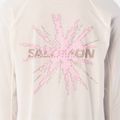 Мъжка блуза за бягане с дълъг ръкав Salomon Shakeout Core Tee GFX LS whisper white/pink frosting 3